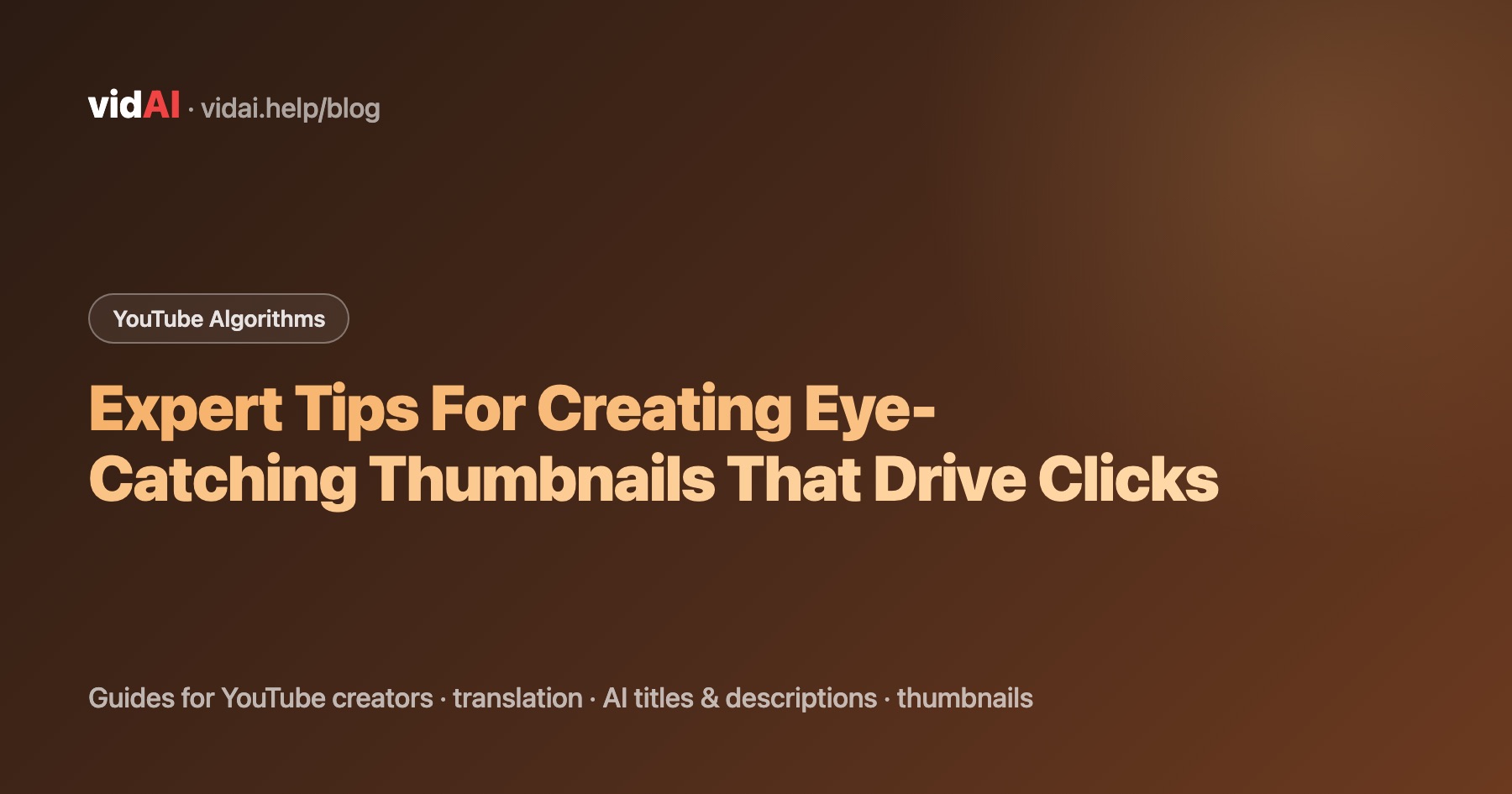 Expert Tips For Creating Eye-Catching Thumbnails That Drive Clicks